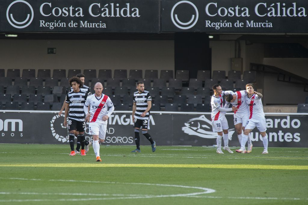 El Cartagena planta cara al Rayo Vallecano