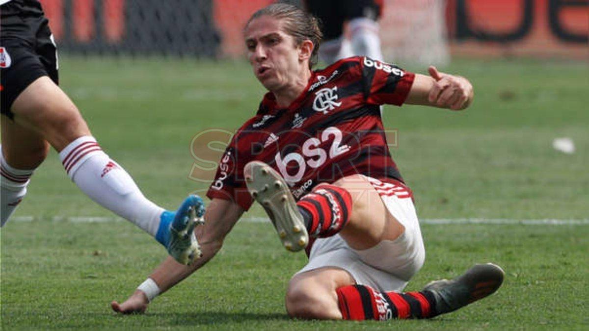 Primer título de Filipe Luis con el Flamengo