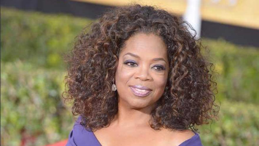 La presentadora Oprah Winfrey.