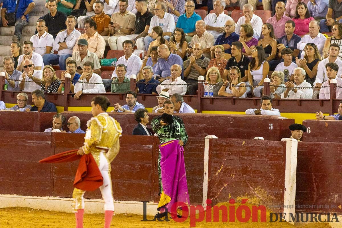 Cuarta corrida de la Feria Taurina de Murcia (Rafaelillo, Fernando Adrián y Jorge Martínez)