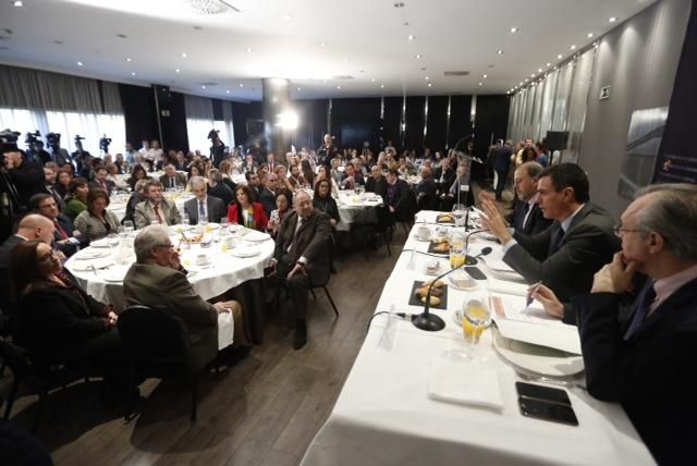 Pedro Sánchez, en Los desayunos de CÓRDOBA