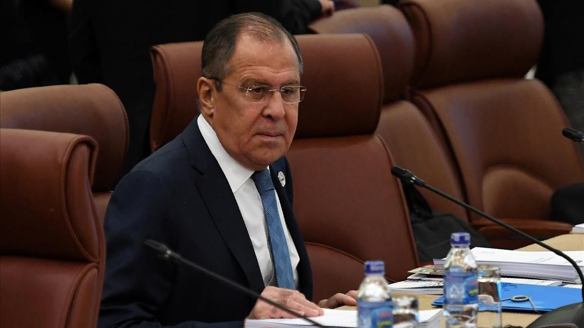 El ministro de Exteriores ruso, Serguéi Lavrov.