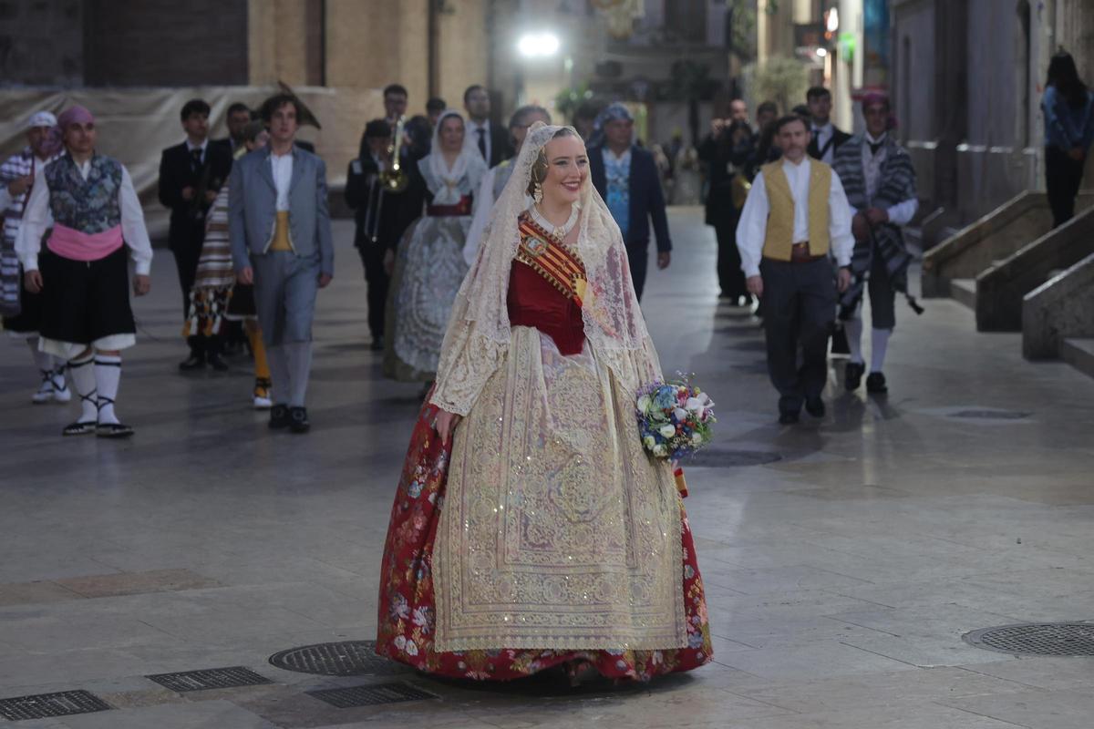 Falleras Mayores en la Ofrenda de 2026 (Día 17 de marzo ·-1/4)