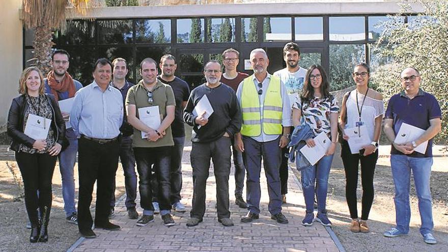 Visita a la planta de residus sòlids urbans reciplasa