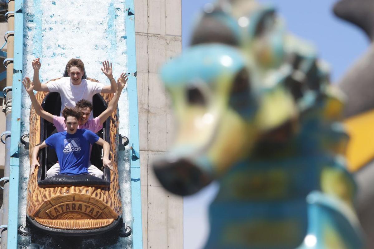 Día grande de las atracciones, en imágenes