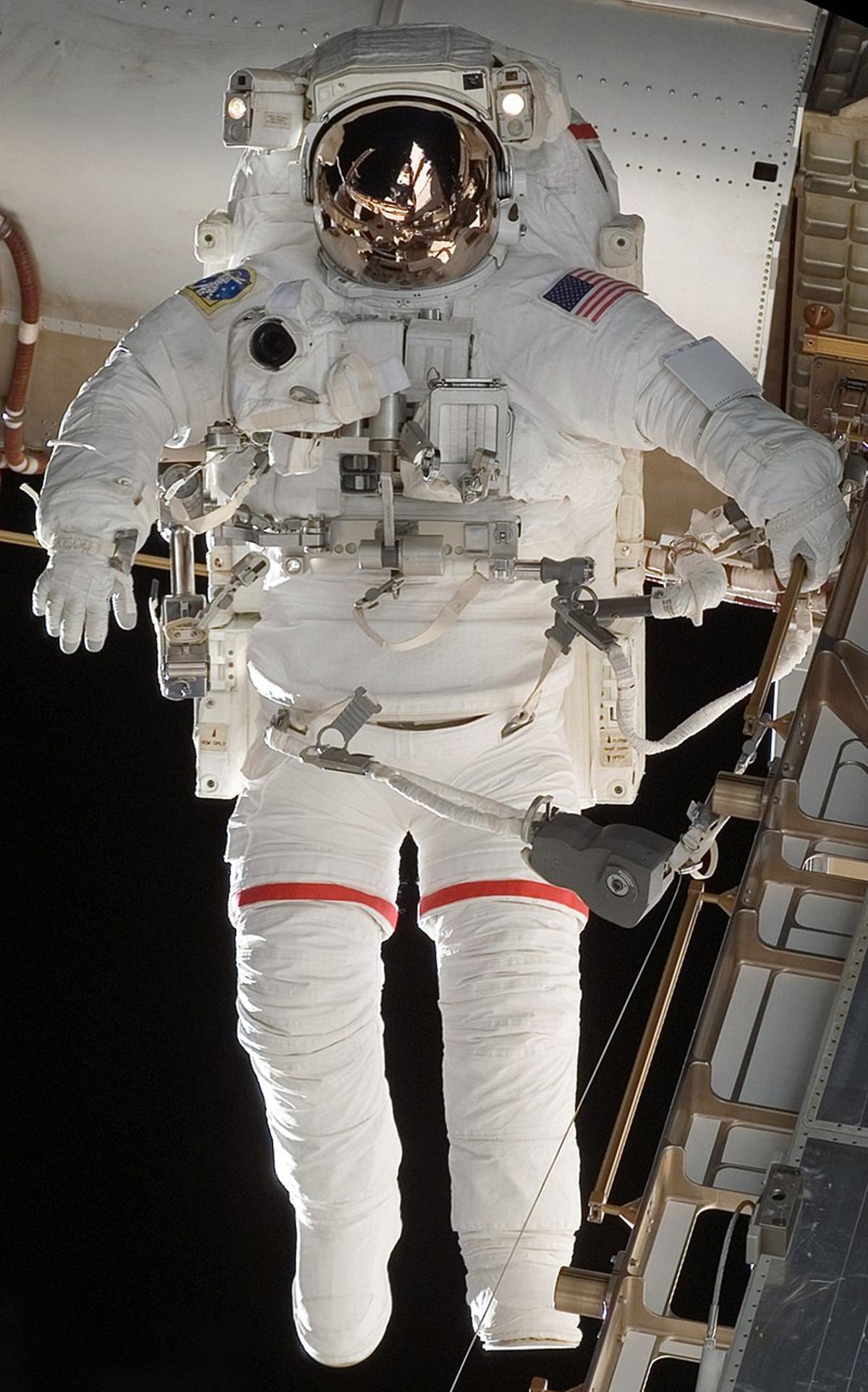 Traje utilizado en la Estación Espacial Internacional.