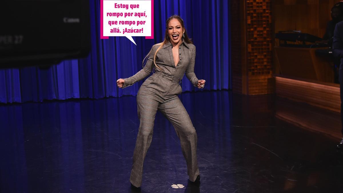 Jennifer Lopez en el show de Jimmy Fallon