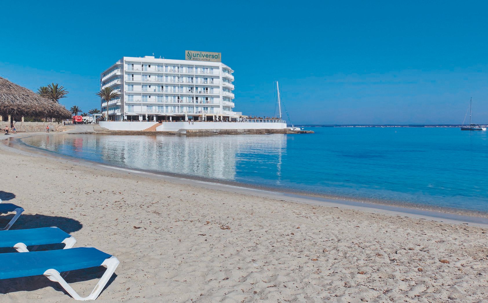 El hotel Marqués, cuatro estrellas, es uno los cinco de la compañía en la Colònia de Sant Jordi, su principal destino.