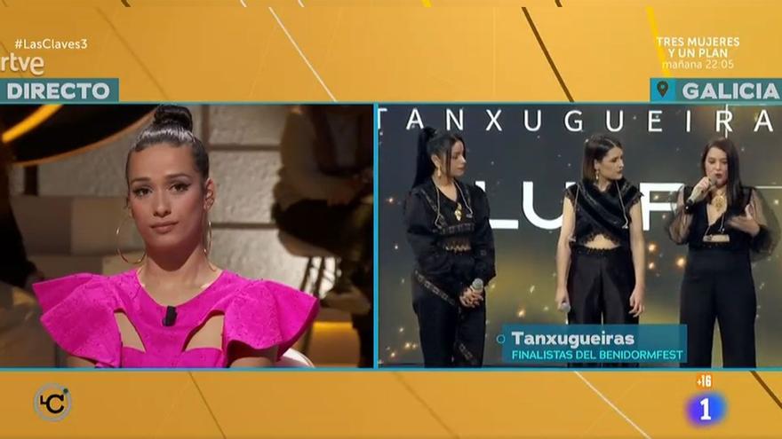 Tanxugueiras y Chanel se unen en una histórica conexión en TVE: &quot;Le decimos a España que pare el odio&quot;