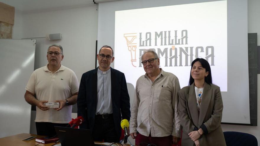 Desde la izquierda, Jesús María Prada, Miguel Ángel Hernández, Christoph Strieder y Laura Huertos. | E. Fraile
