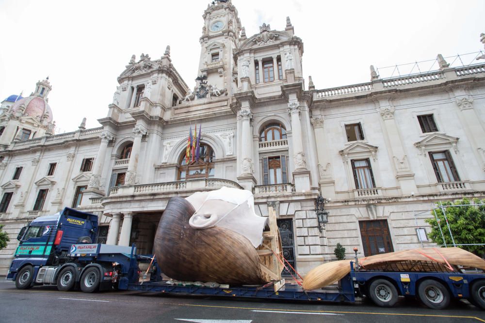 La falla municipal 2020 abandona la plaza