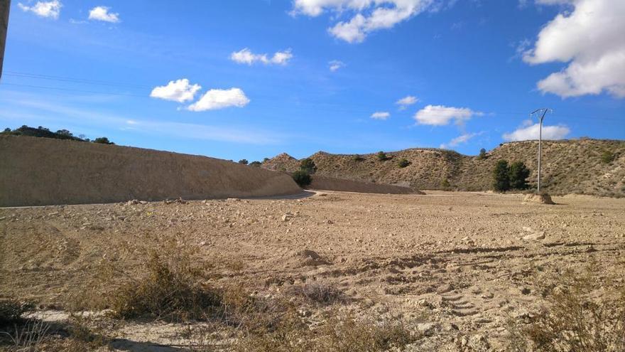 Roturaciones en la Sierra de Altaona, en Murcia.