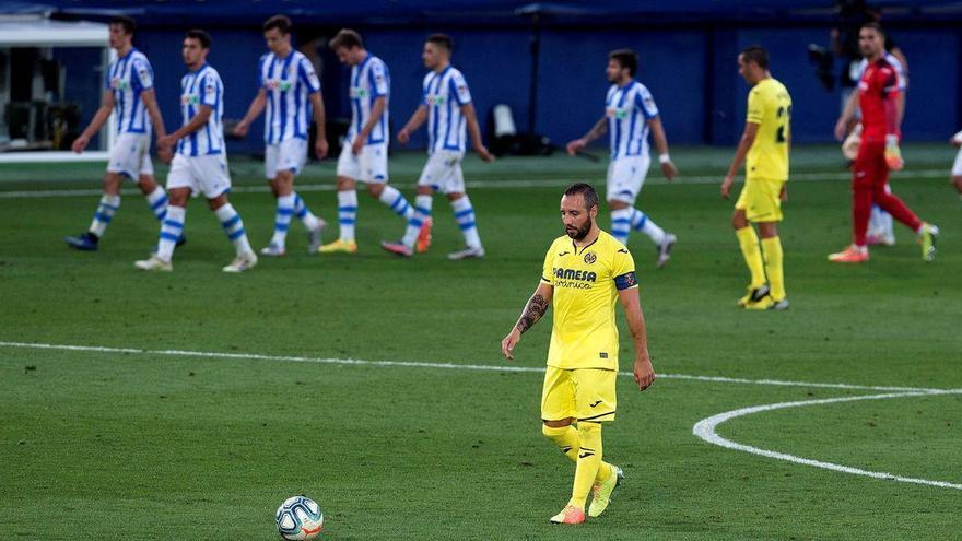 La Real Sociedad se impone al Villarreal a balón parado (1-2)