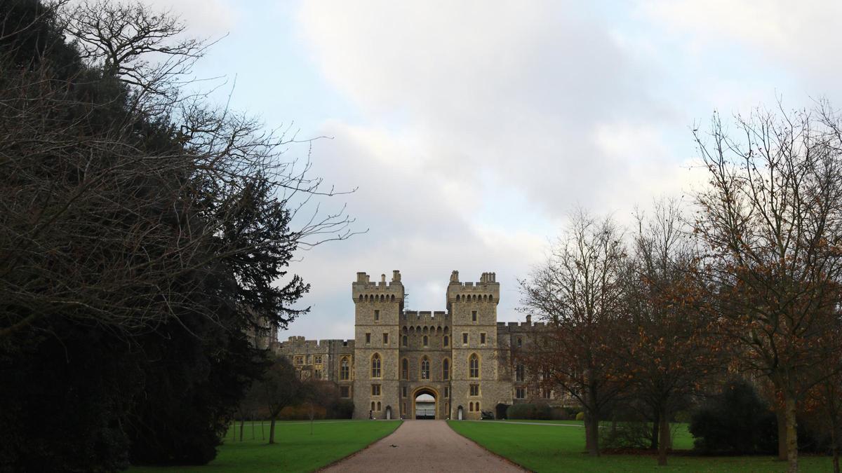 Vista de la entrada del Castillo de Windsor, en una imagen de archivo.