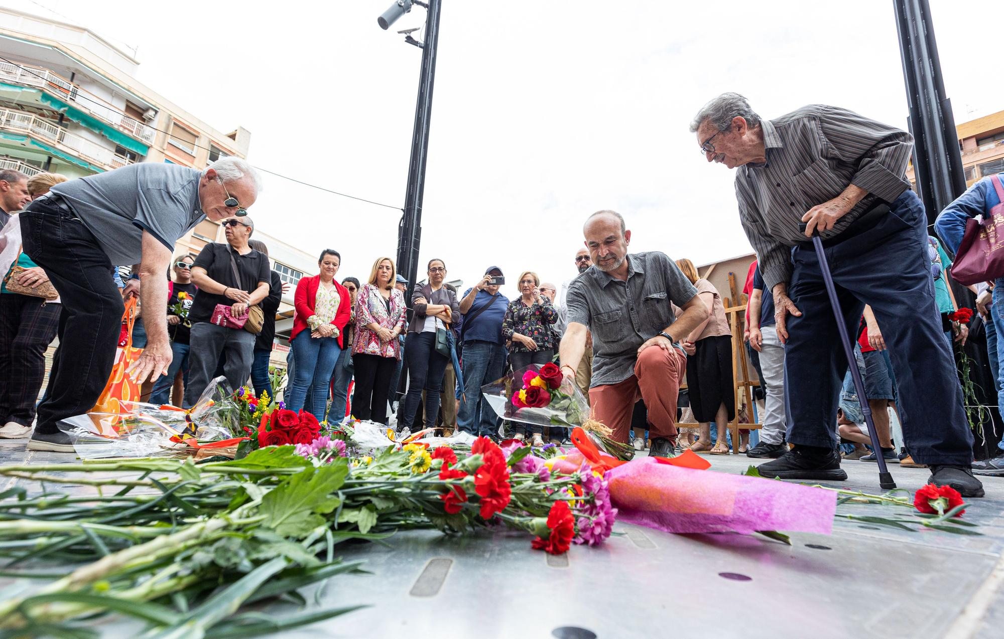 Homenake a las víctimas del bombardeo del Mercado Central