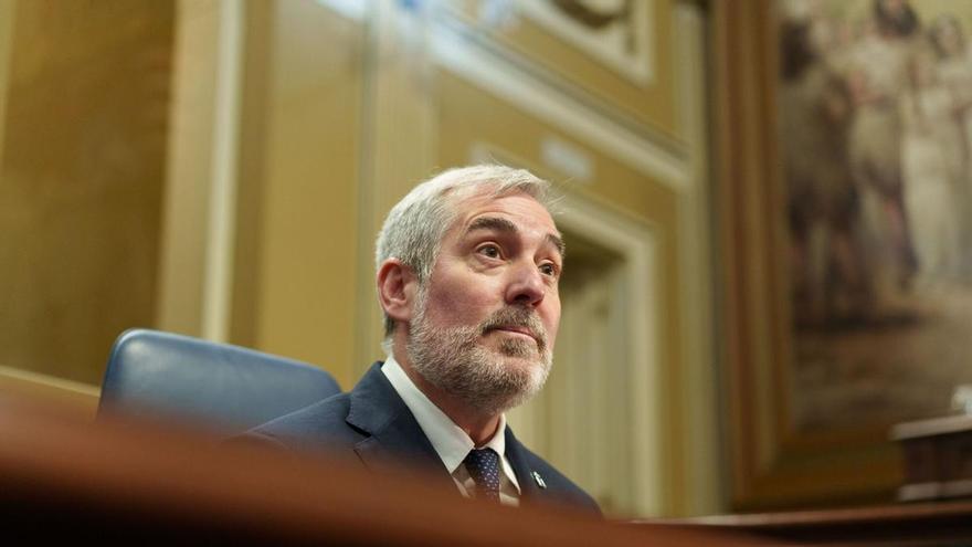 Debate sobre el estado de la nacionalidad canaria, primera sesión en el primer día