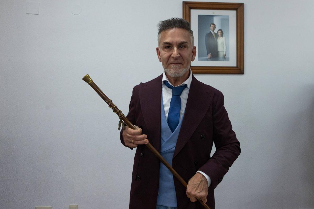 Investidura de Nicolas Perez como nuevo alcalde de Llocnou de la Corona, en el Ayuntamiento