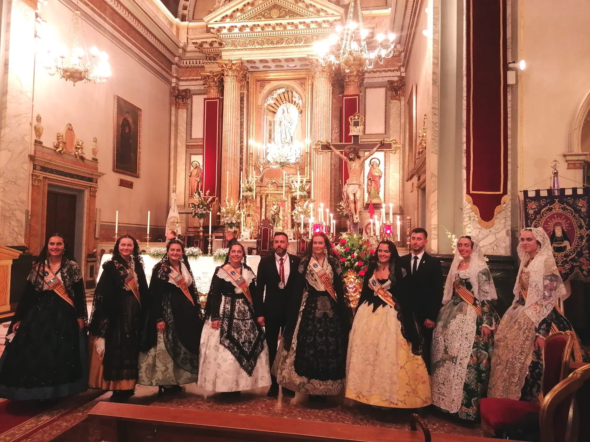 Actos religiosos del día del Santísimo Cristo en la Vall d'Uixó