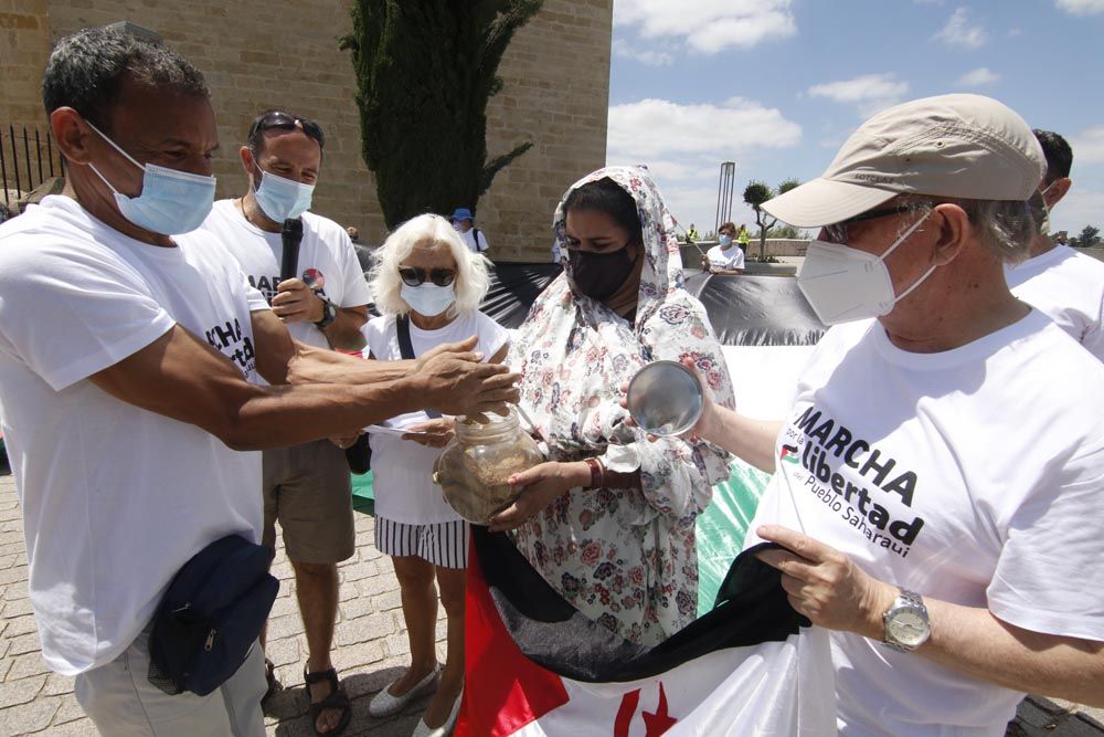 La marcha por la libertad del pueblo saharaui llega a Córdoba