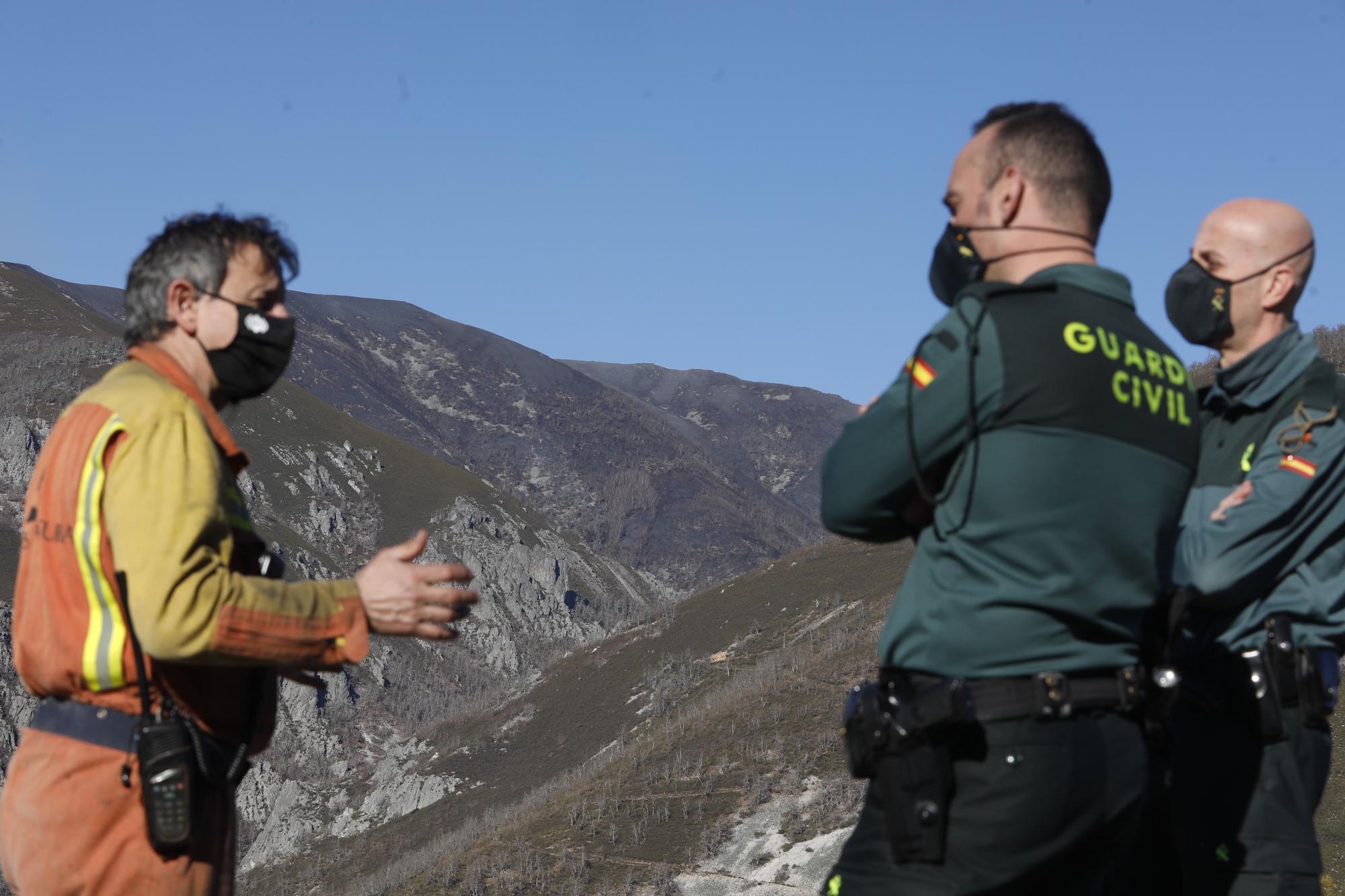 EN IMÁGENES: Así ha sido la extinción del incendio de Muniellos