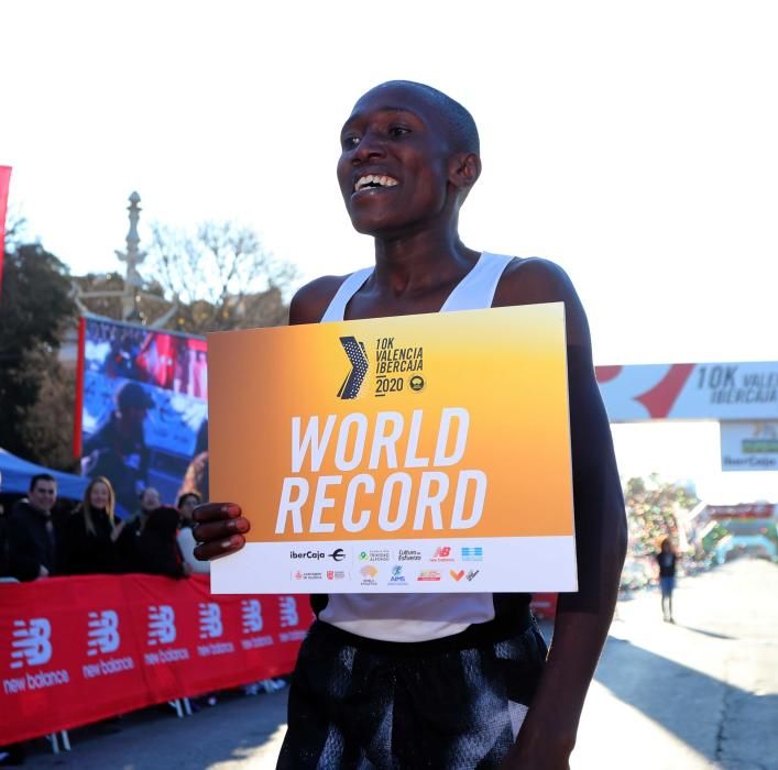 Récord del mundo y de Europa en el 10K Valencia