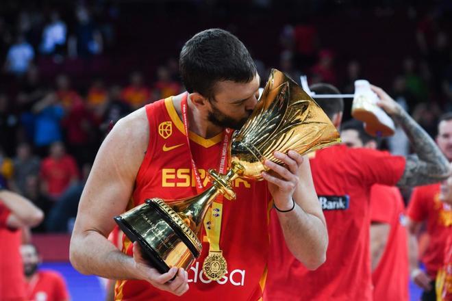 Las imágenes de la victoria de España contra Argentina en la final del Mundial de Baloncesto 2019.