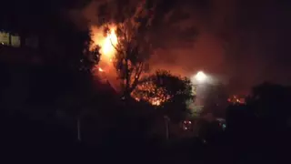 Segundo incendio junto al parque de atracciones Tivoli en apenas dos semanas