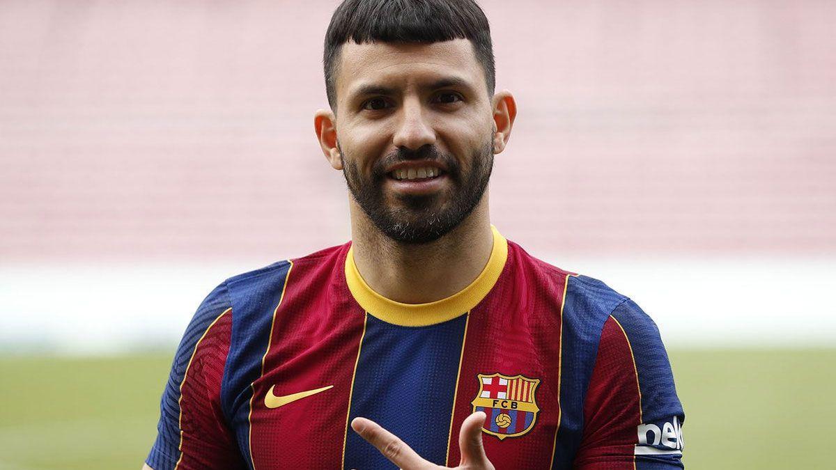 Este es el nuevo look del Kun Agüero