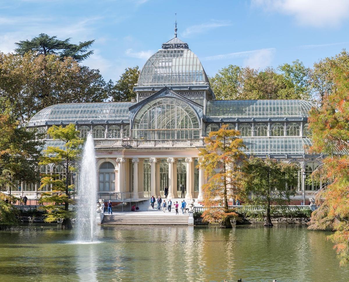 Palacio de Cristal de Madrid.