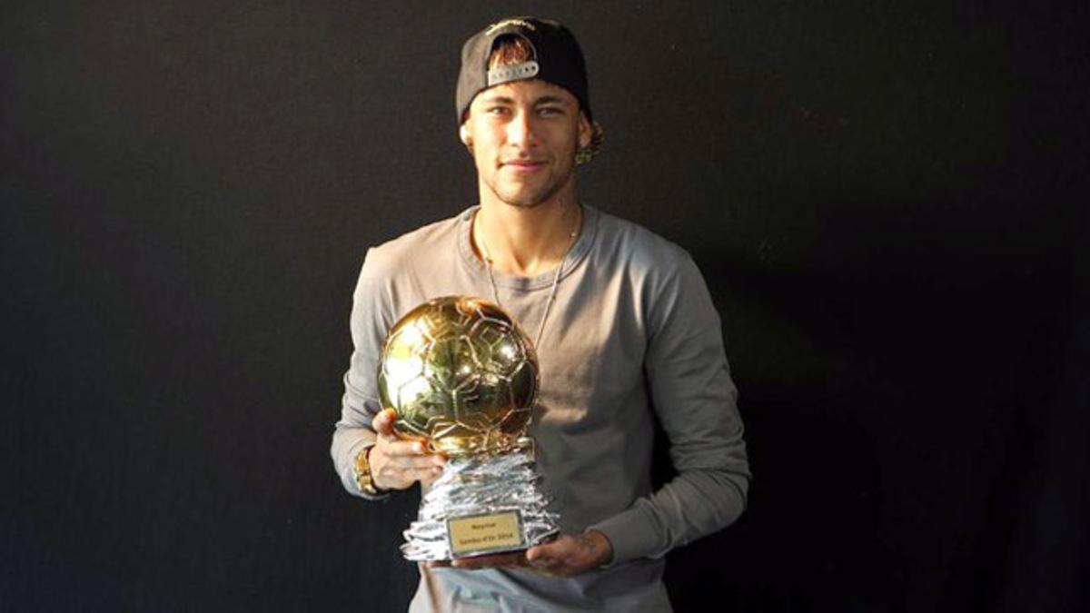 Neymar ha recibido el Samba Gold