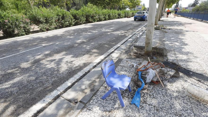 Así han quedado las empresas de la Cartuja Baja y el Tercer Cinturón después de la tormenta