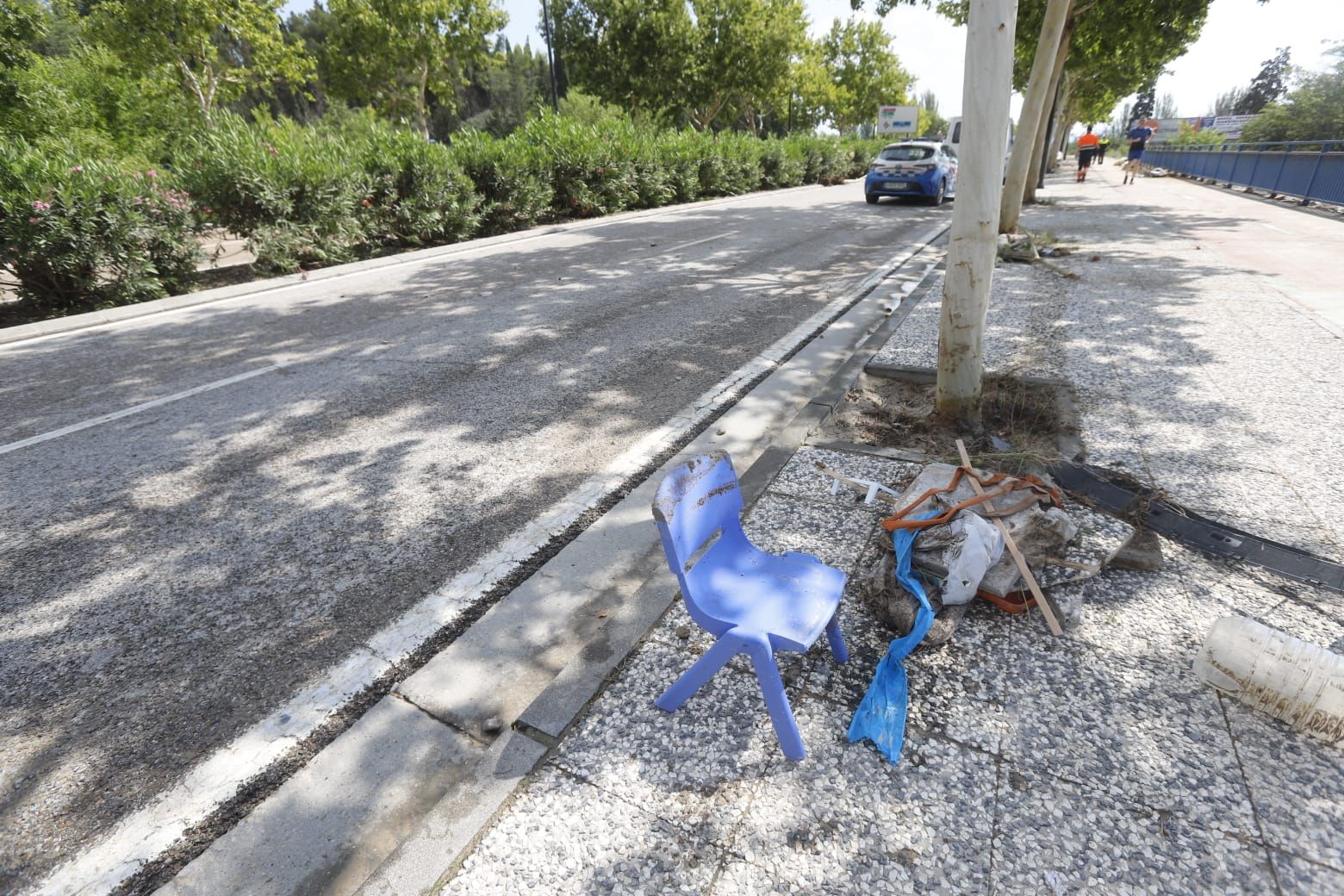 Así han quedado las empresas de la Cartuja Baja y el Tercer Cinturón después de la tormenta