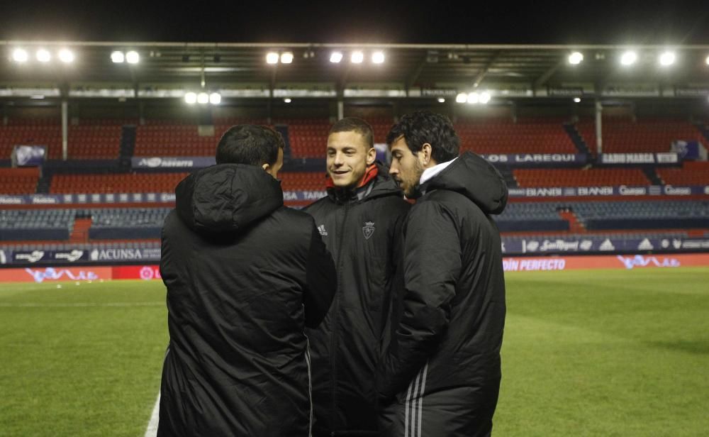 Las imágenes del Osasuna - Valencia