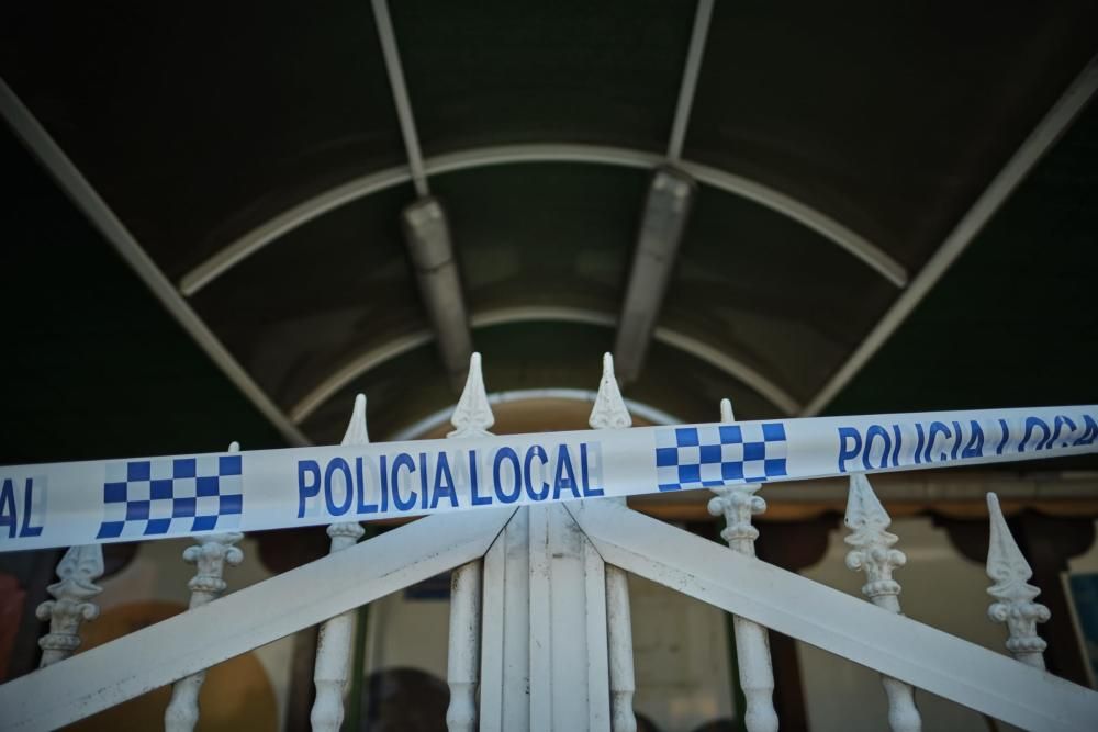 Desalojo en el Edificio Dácil de Bajamar