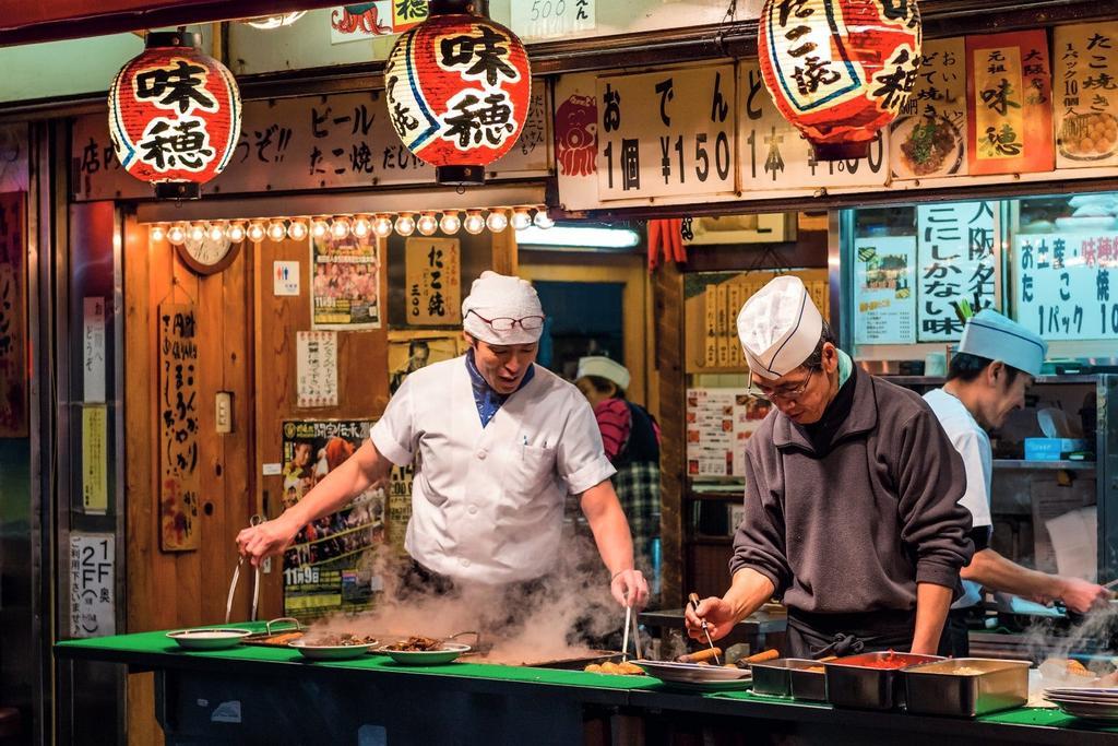 Los cocineros de Osaka