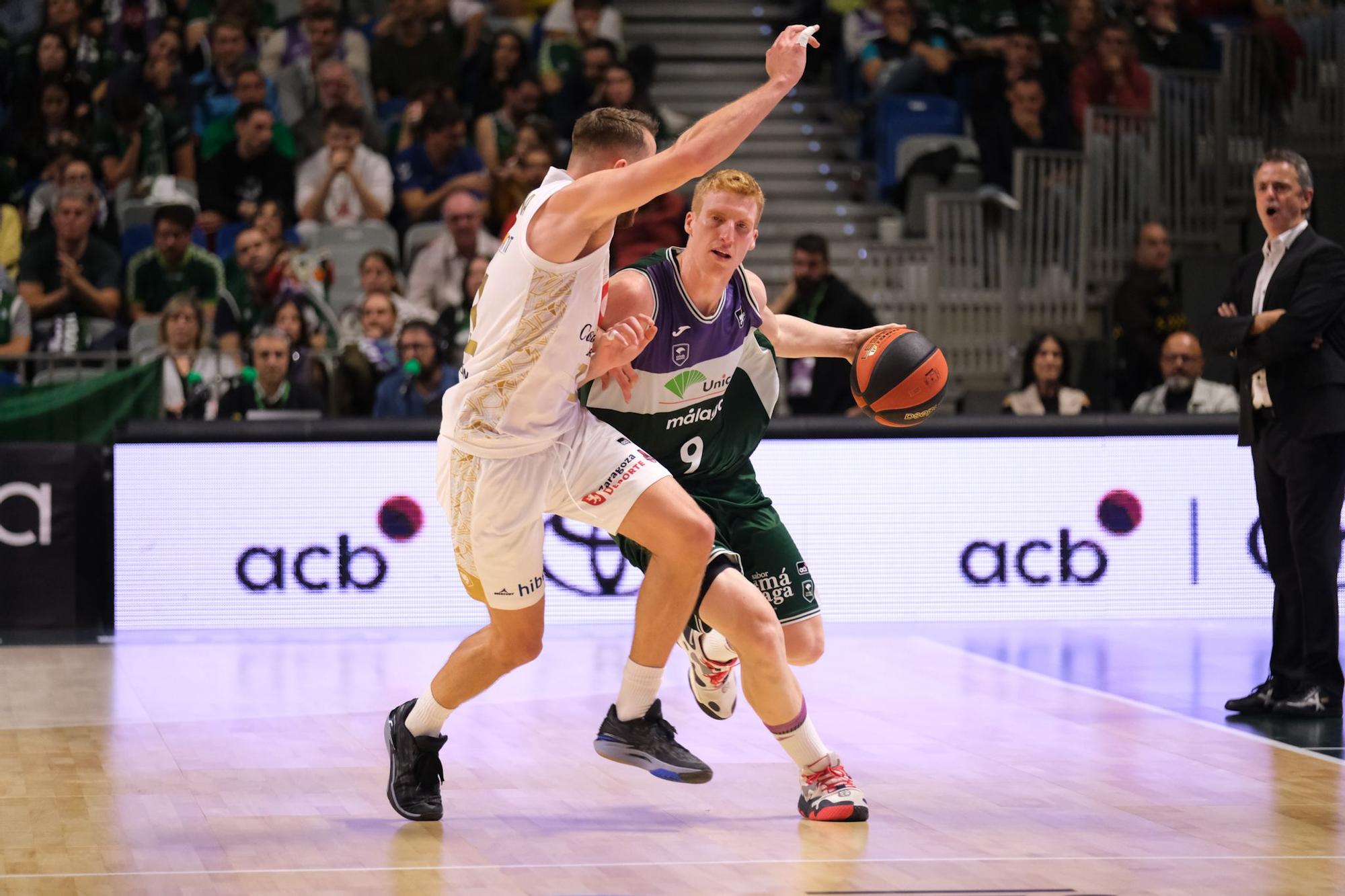 El Unicaja - Casademont Zaragoza de la Liga Endesa, en imágenes