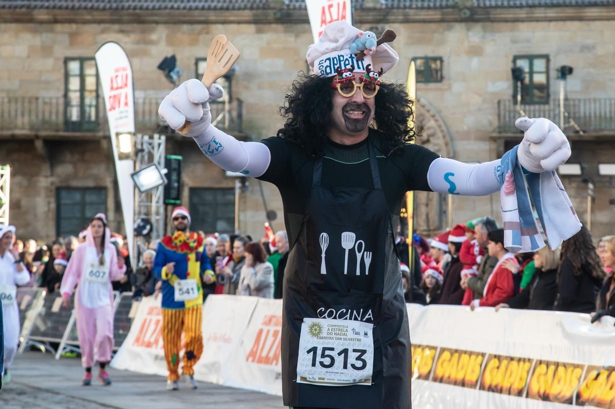 Gran ambiente en la San Silvestre de Santiago