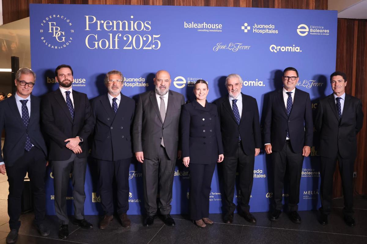Las imágenes de la Gala Premios del Golf 2025