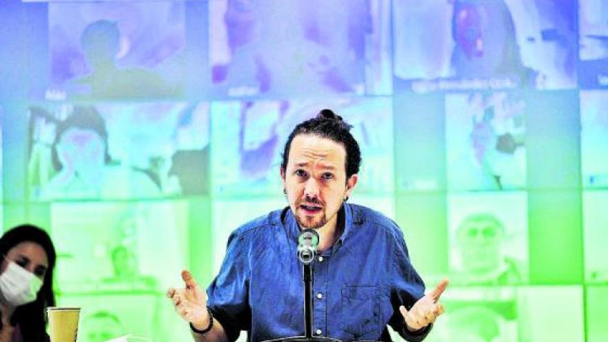 Pablo Iglesias confía en que las cuentas ahuyenten a Ciudadanos