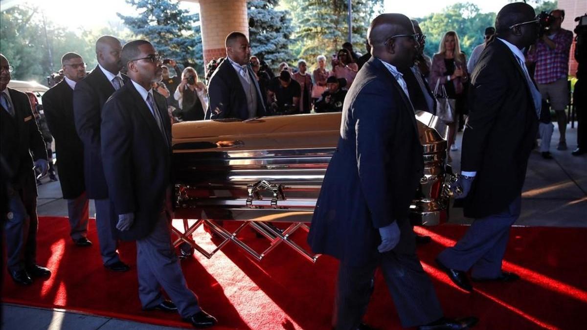 Estados Unidos se despide de Aretha Franklin con un funeral de leyenda