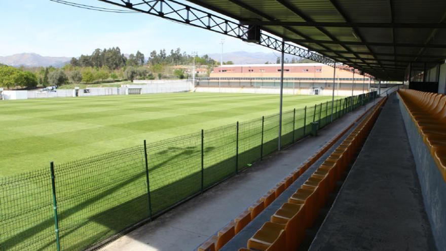 El campo de entrenamiento de Arcos de Valdevez.