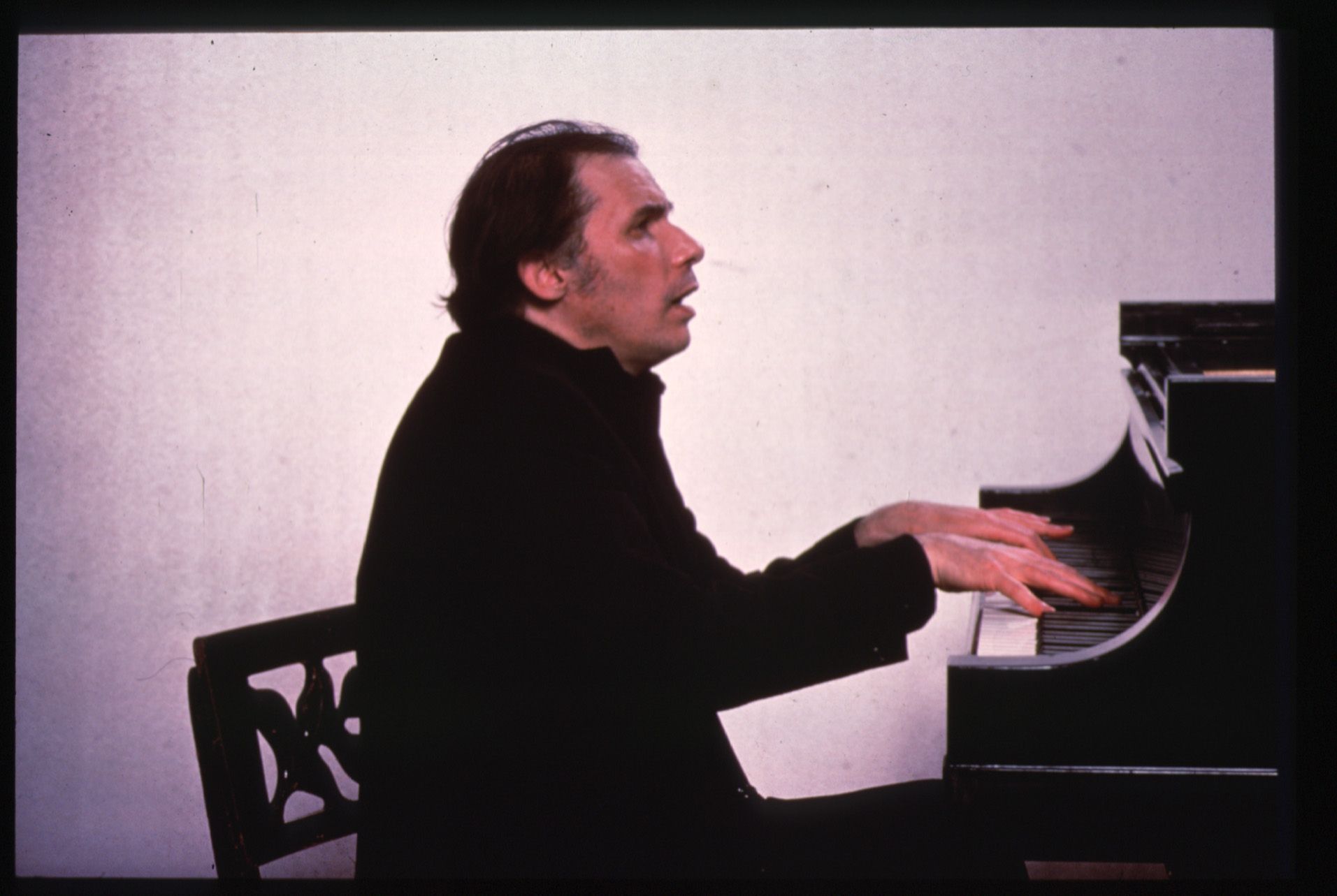 El pianista Glenn Gould