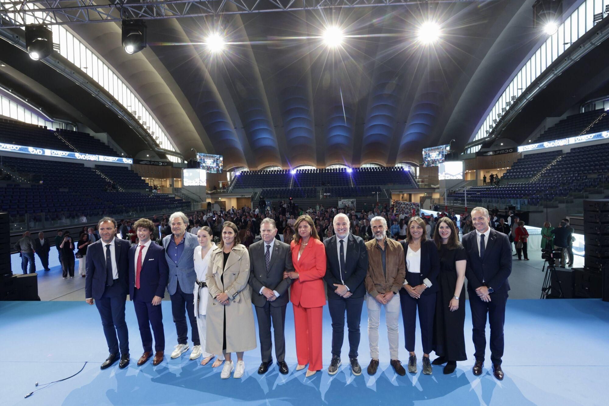 El Palacio de los Deportes de Oviedo, escenario del examen final para ser Ciudad Europea del Deporte