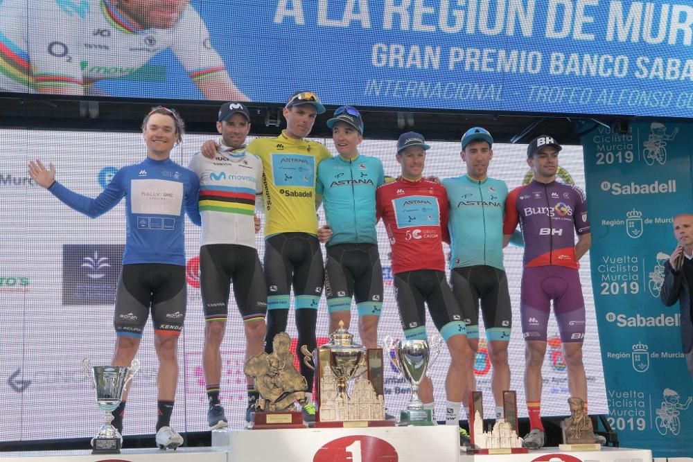 Meta de la Vuelta Ciclista a Murcia