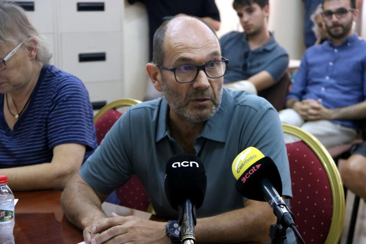 El nou alcalde, Miquel Àngel Castaño.