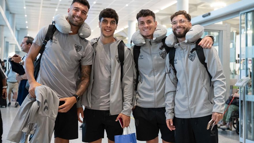El Málaga CF pone rumbo a Oxford