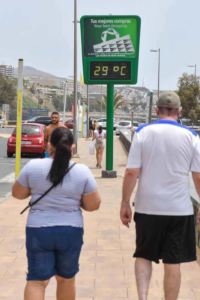 Calor en Gran canaria