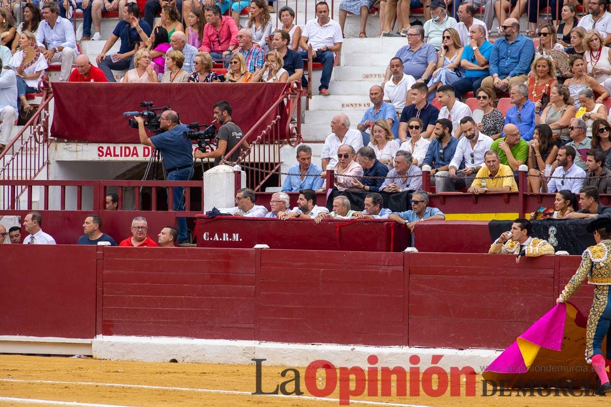 Así se vivió desde las gradas la primera corrida de la Feria de Murcia (El Juli, Manzanares y Talavante)