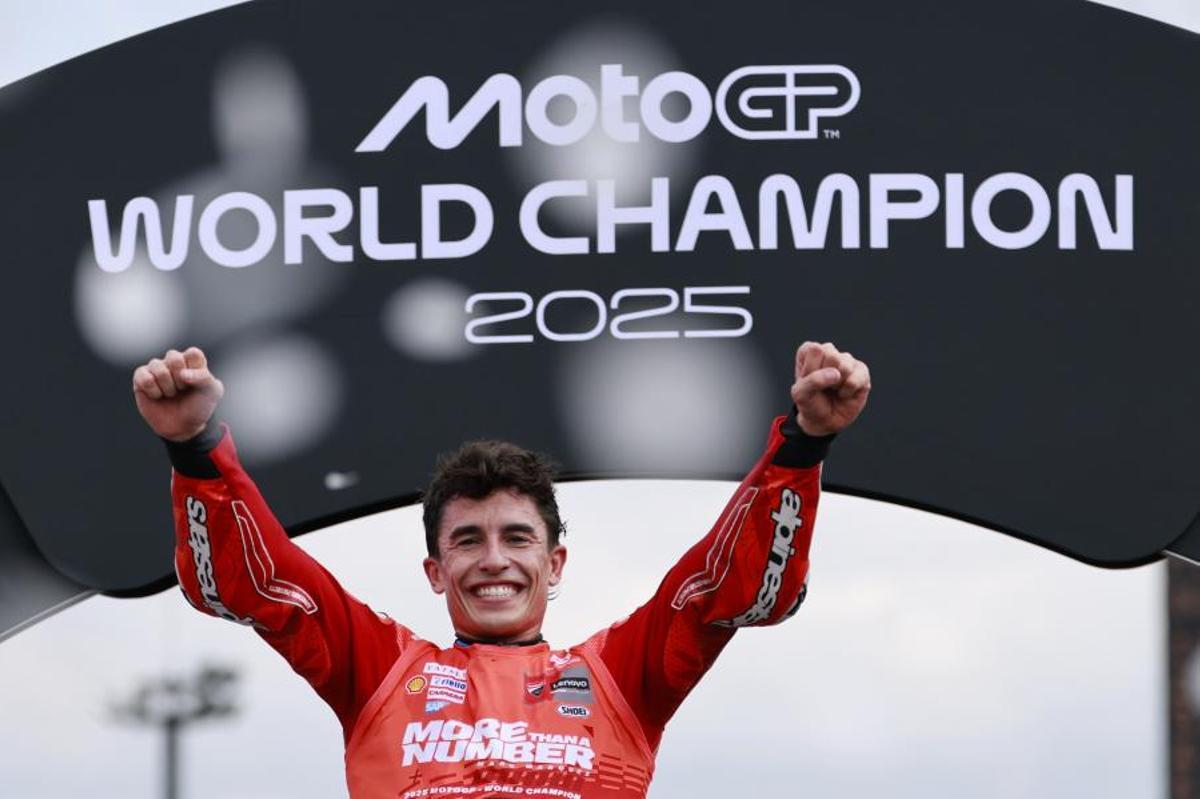 Marc Márquez, campeón del mundo