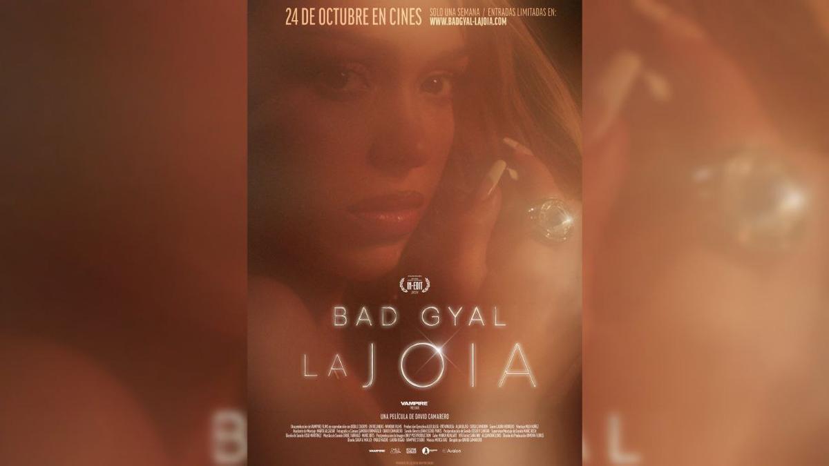Póster de 'La joia', el documental de la cantante catalana Bad Gyal que se titula como su álbum, que se publicó a principios de 2024